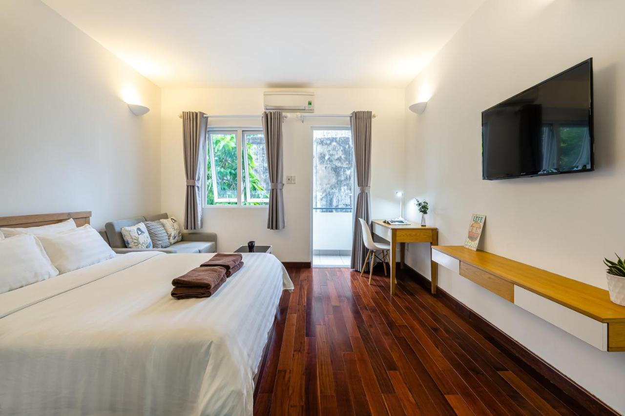 Saigonone Serviced Apartment Ho-Chi-Minh-Stadt Exterior foto